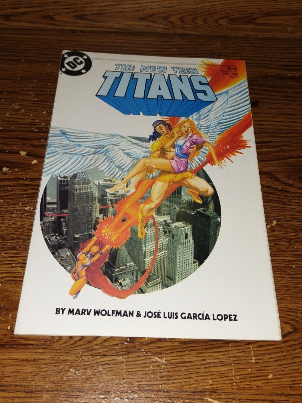 The New Teen Titans #7 (DC comics,1985)